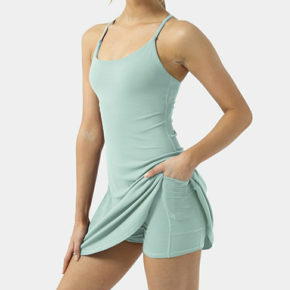 BNWT exercise dress, mint green / seafoam - Picture 1 of 4